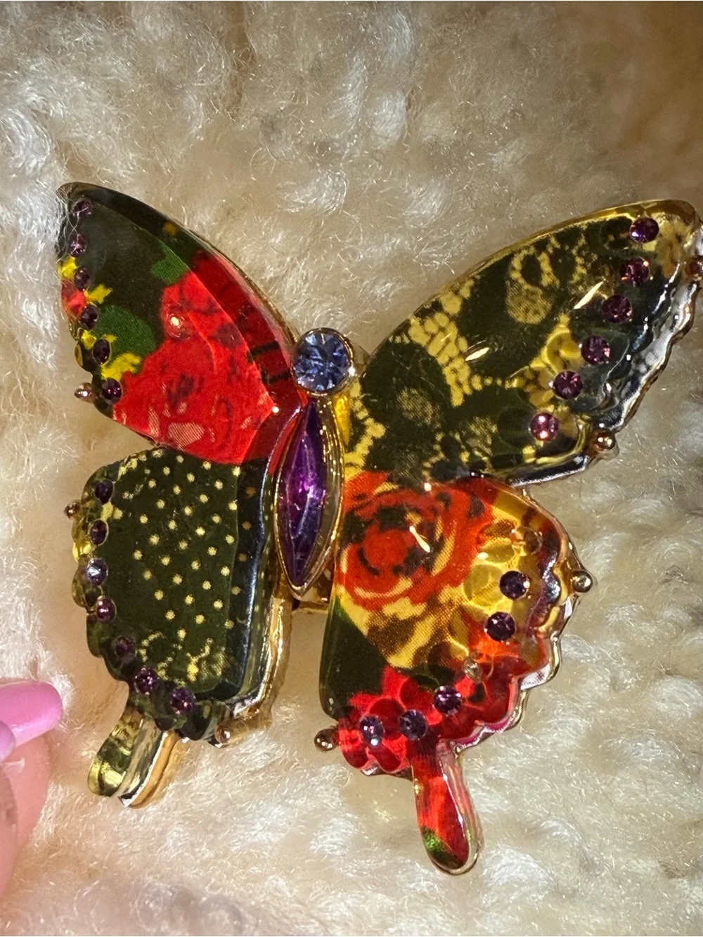 Betsey Johnson whimsical butterfly